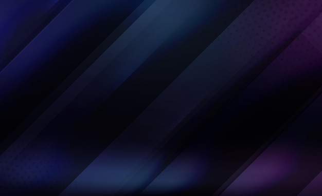 Urban Neon Studio Room with Dark Blue Pink Violet Abstract Background