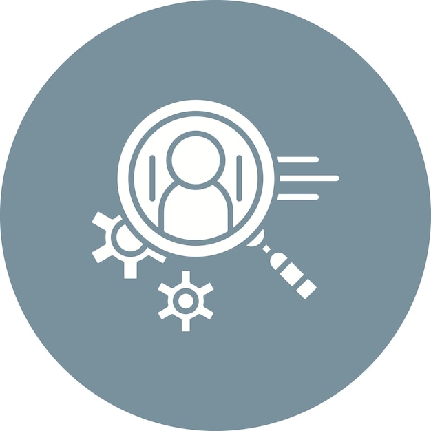 user behavior analytics icon vector image can be used for big data