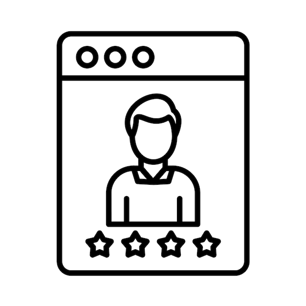 User Experience Line Illustration