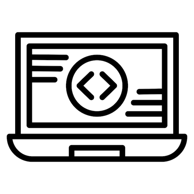 User Experience Testing Line Illustration