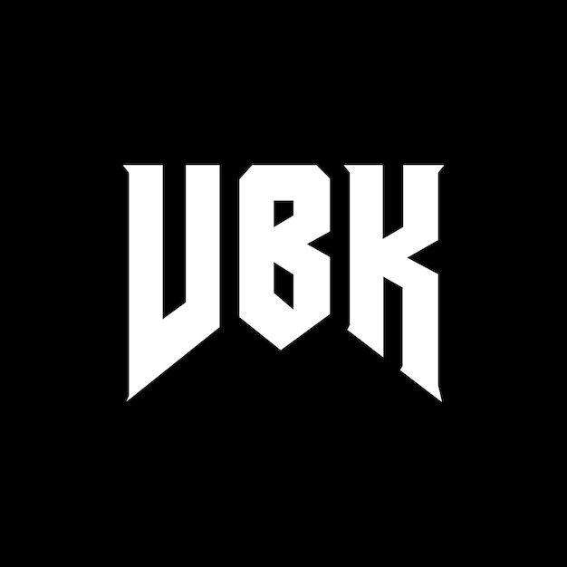 VBK letter logo design for technology company VBK logo design black and white color combination VBK logo VBK vector VBK design VBK icon VBK alphabet VBK typography logo design