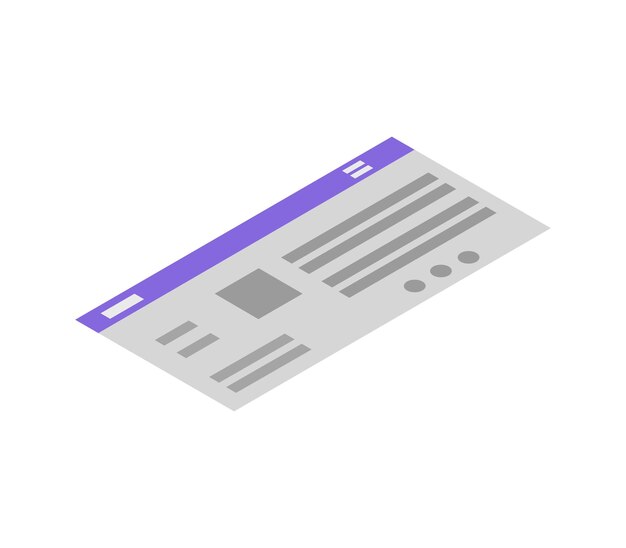 Vé Isometric