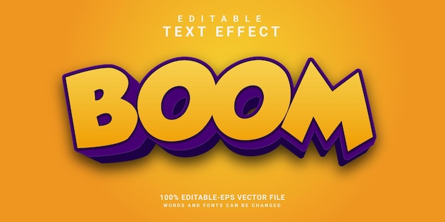 Vector 3d editable text effect vector with background