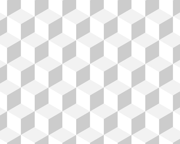 Vector 3d shape white background
