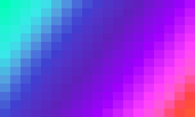 Vector abstract and colorful pixel background