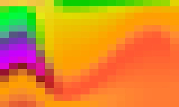 vector abstract and colorful pixel background