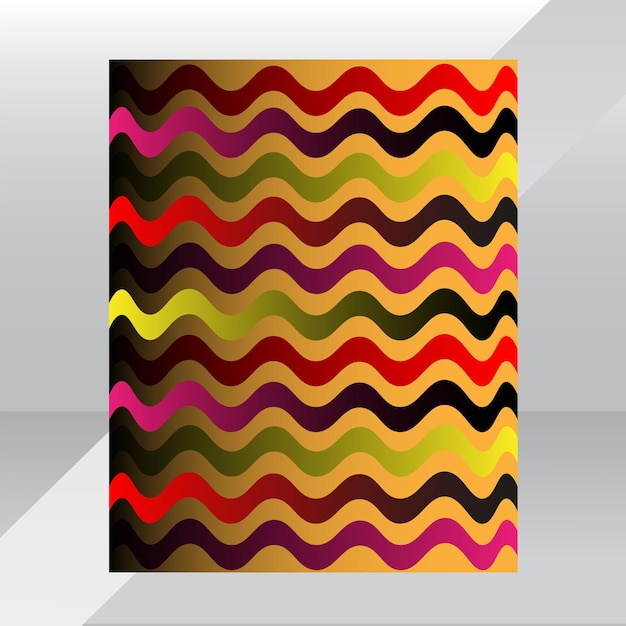 Vector abstract background with modern style and hexagon pattern