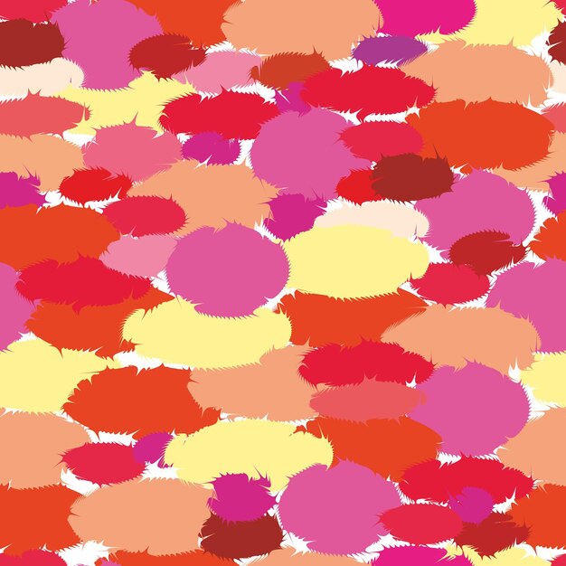 Vector abstract camouflage seamless pattern repeat background