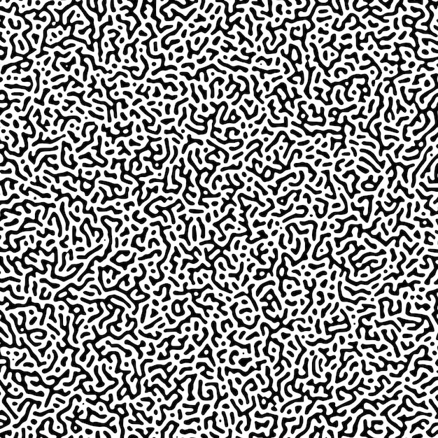 vector abstract illustration of turing pattern suitable for organic design style