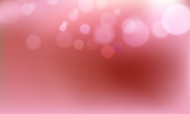 Vector abstract realistic bokeh background