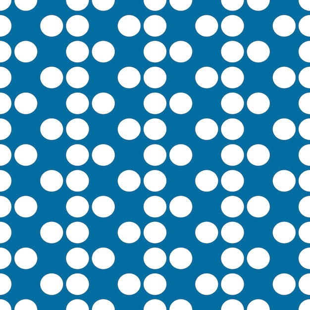 Vector abstract seamless composition best for use as wrapping paper, symmetric ornate background created with simple geometric shapes, circles.