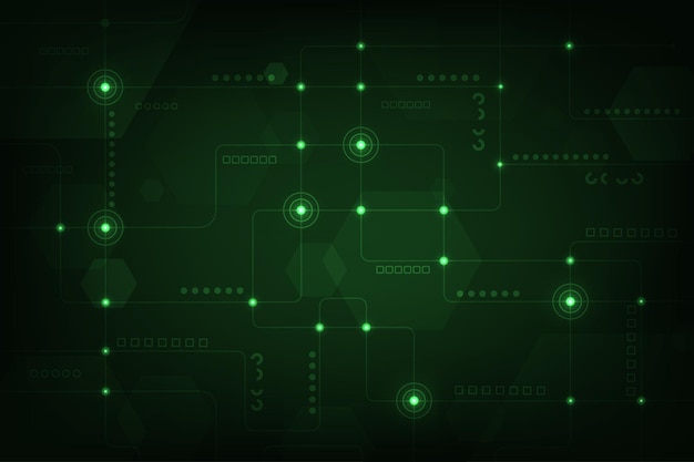 Vector abstract technology background Hitech futuristic