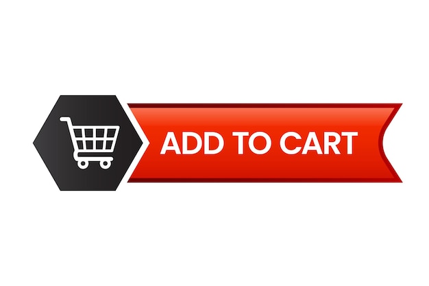 vector add to cart shopping cart button