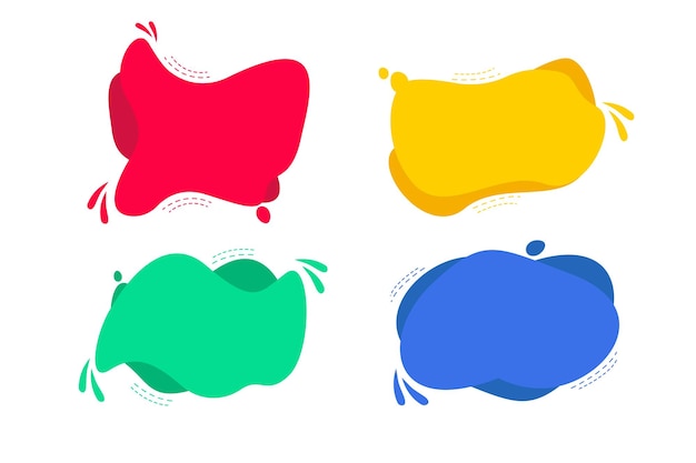 Vector Background Colorfull Set