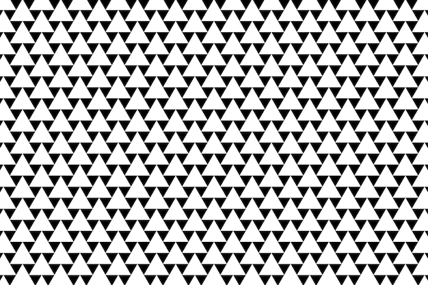 vector background of black and white triangle mosaic pattern