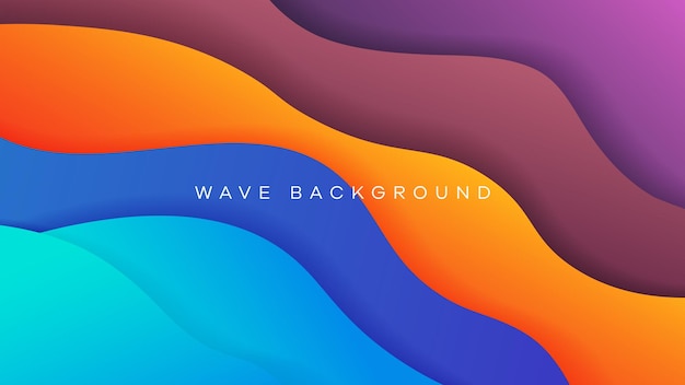 Vector background with soft gradient color on background Vector background for wallpaper Eps 10
