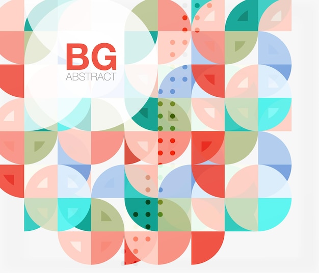Vector banner vòng tròn thanh lịch hiện đại Vector nền mẫu cho sơ đồ bố cục quy trình làm việc các tùy chọn số hoặc thiết kế web