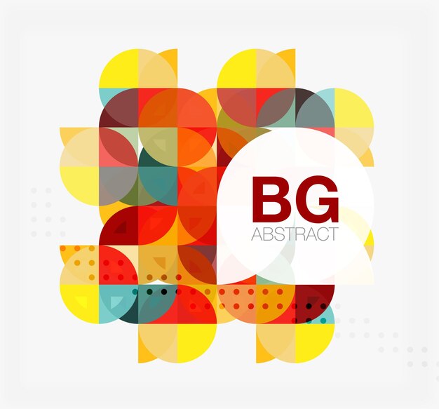 Vector banner vòng tròn thanh lịch hiện đại Vector nền mẫu cho sơ đồ bố cục quy trình làm việc các tùy chọn số hoặc thiết kế web