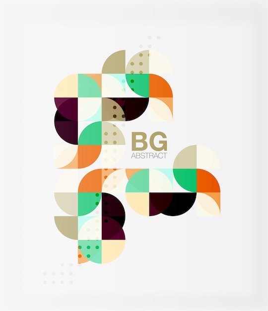 Vector banner vòng tròn thanh lịch hiện đại Vector nền mẫu cho sơ đồ bố cục quy trình làm việc các tùy chọn số hoặc thiết kế web