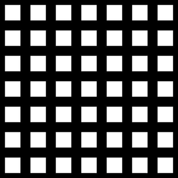 vector black and white square checkered seamless background or texture