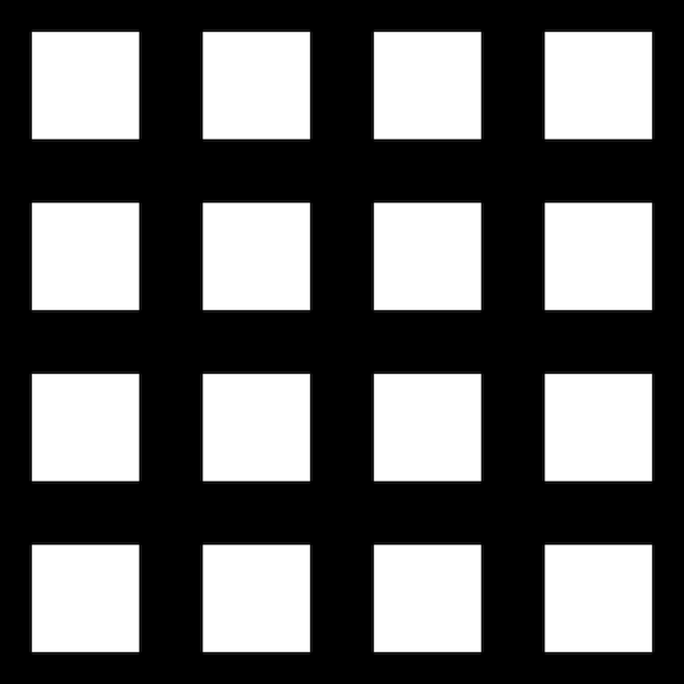 vector black and white square checkered seamless background or texture