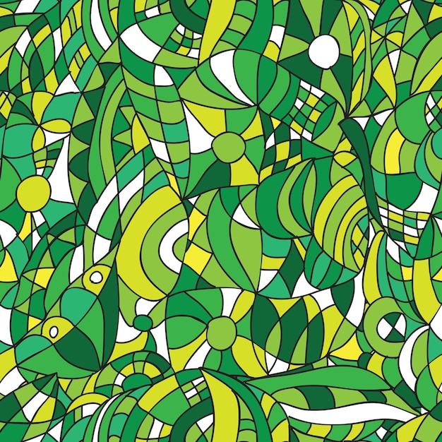 Vector blurred landscape. Eco set for design
