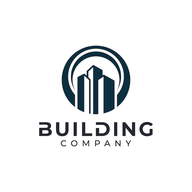 vector building logo premium template