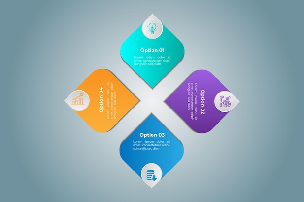 Vector business statistic infographic element design