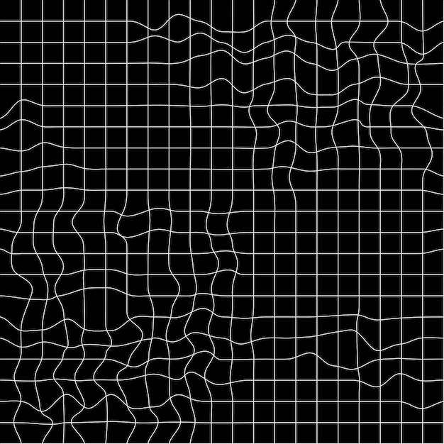 vector checkered linear background with white stripes on a black backgroundseamless pattern