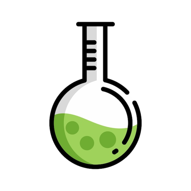 Vector chemical flask23