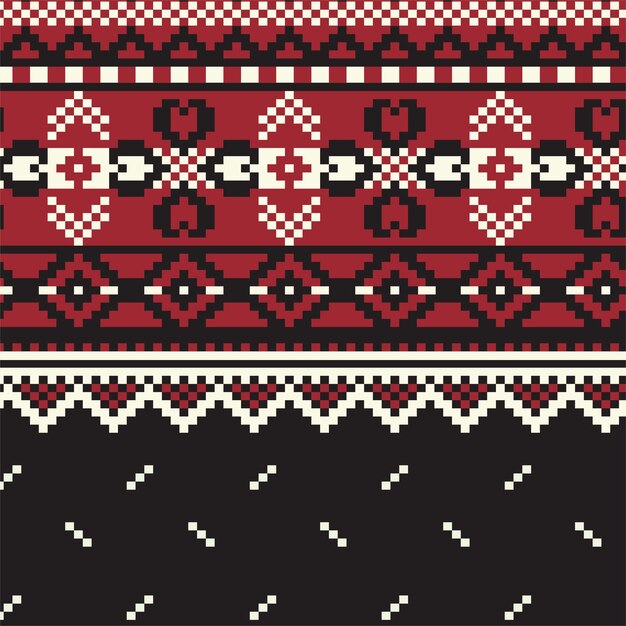 Vector christmas pattern knitted backgrounds xmas winter texture knit seamless print sweater