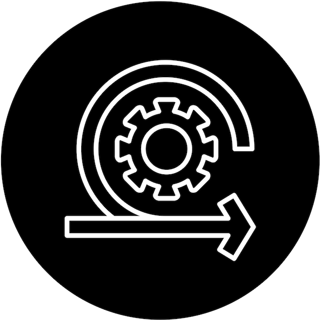 Vector Design Agile Development Icon Style