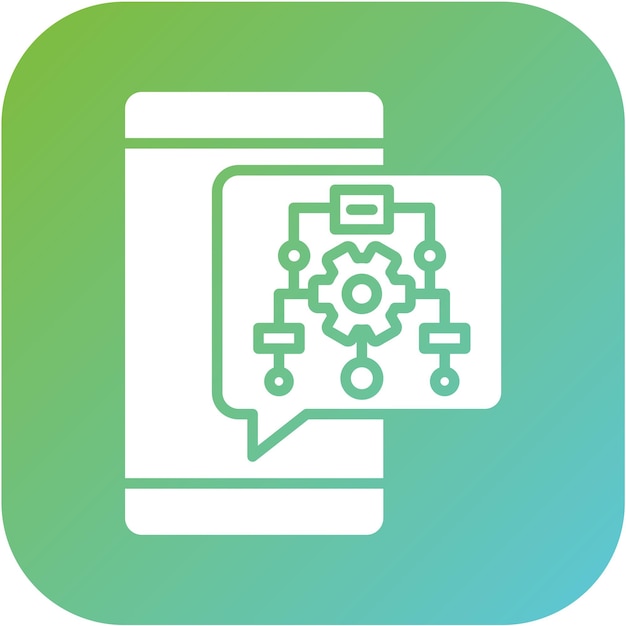 Vector Design Algorithm Icon Style