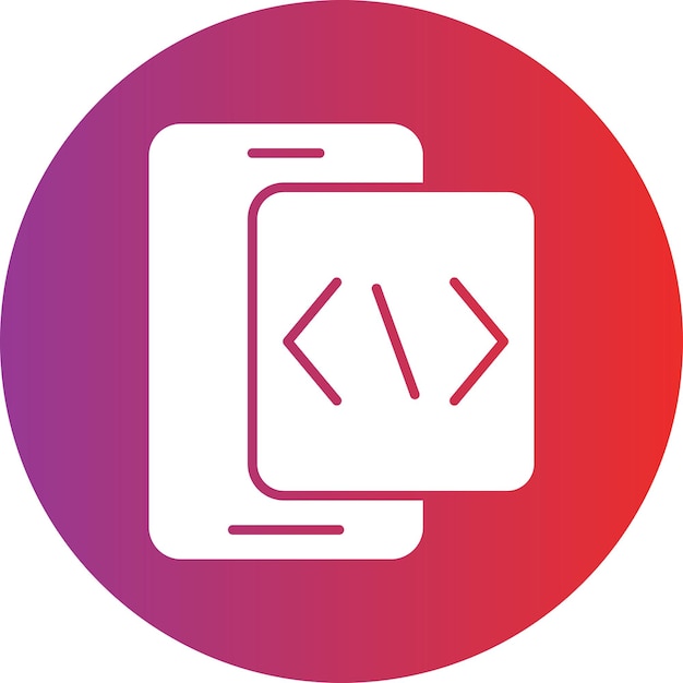 Vector Design App Development Icon Style