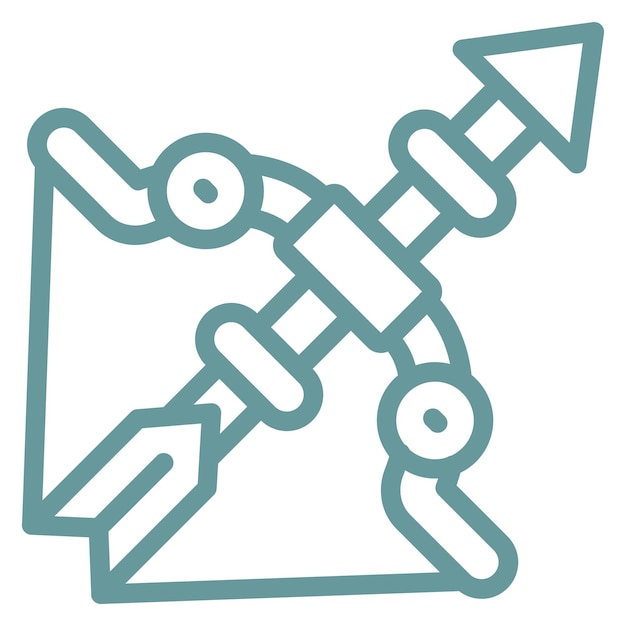 Vector Design Archery Icon Style