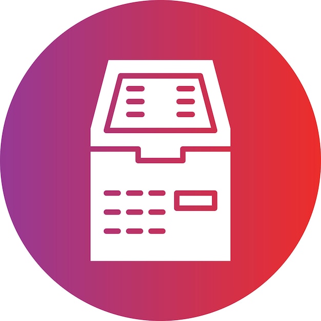 Vector Design Atm Machine Icon Style