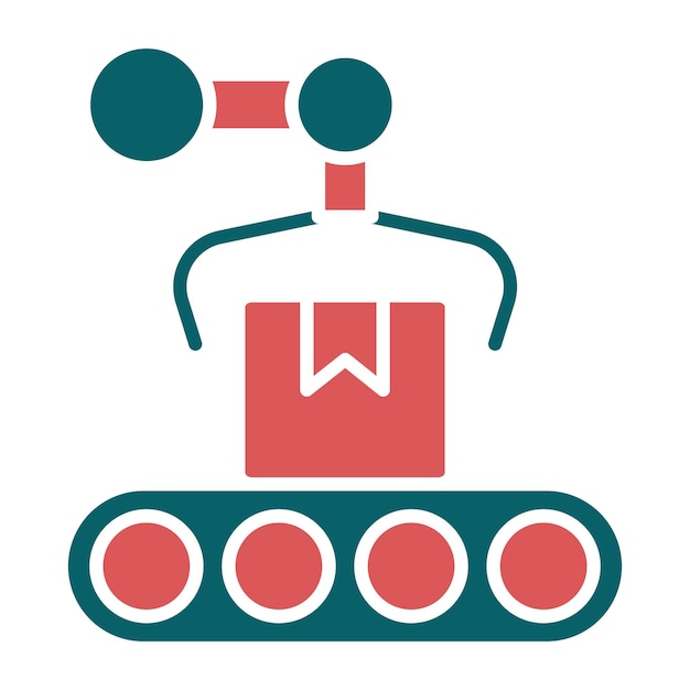 Vector Design Automation Icon Style