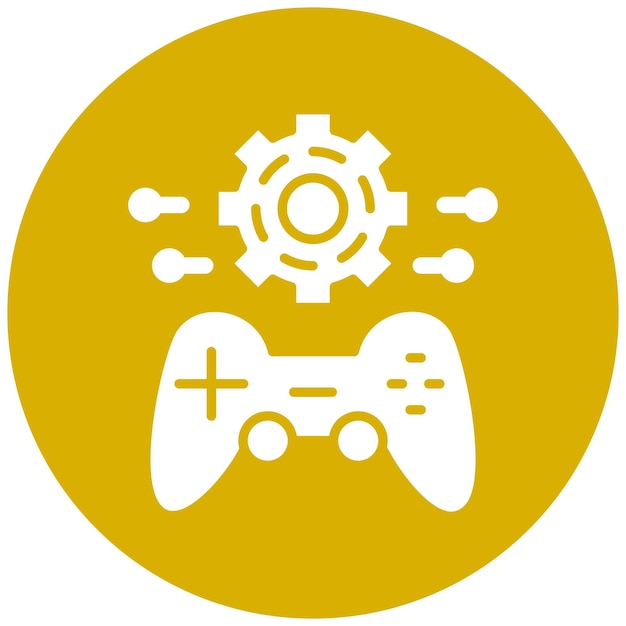vector design automation icon style