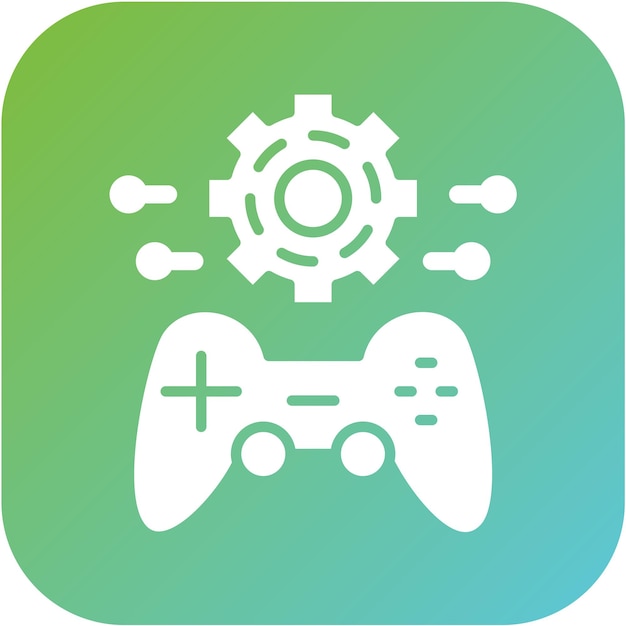 vector design automation icon style