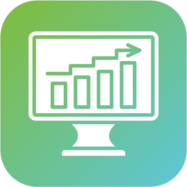 Vector Design Bar Chart Icon Style