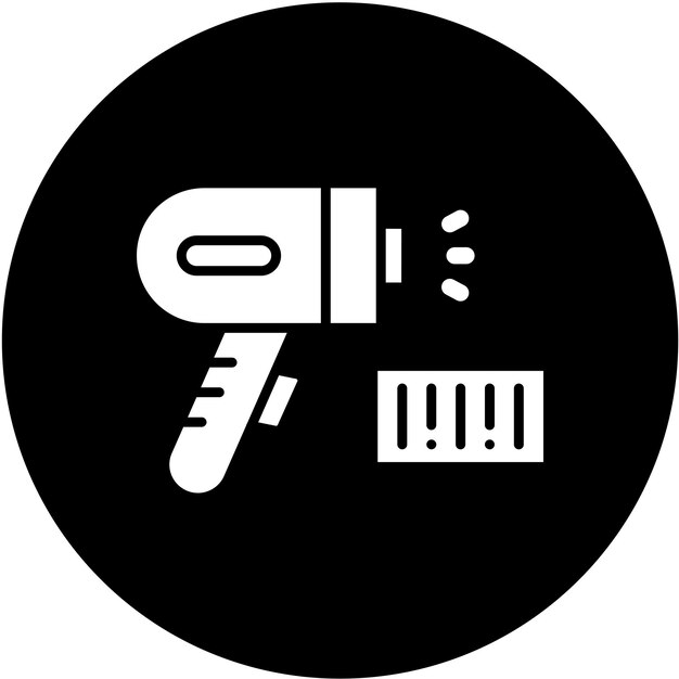 Vector Design Barcode Scanner Icon Style