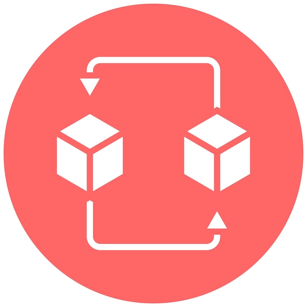 Vector Design Beta Version Icon Style