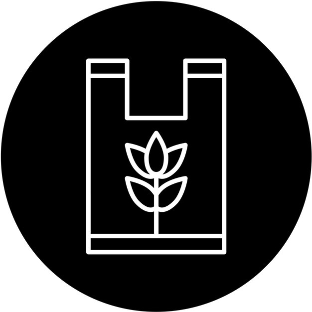 vector design bio based materials icon style