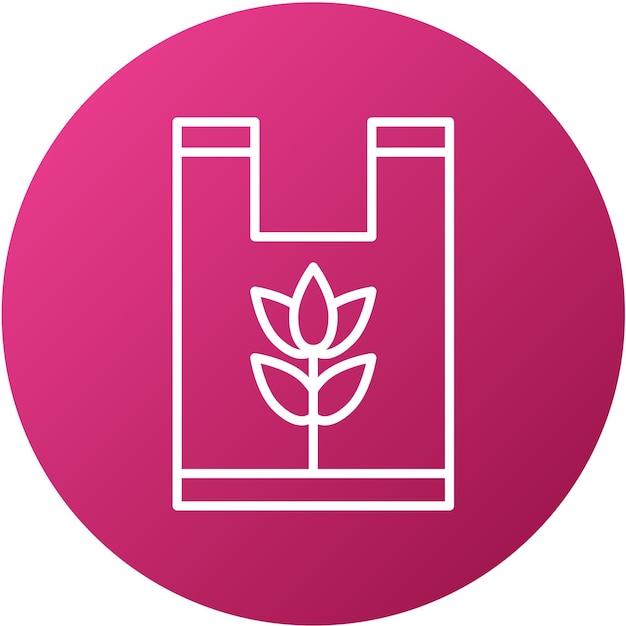 vector design bio based materials icon style