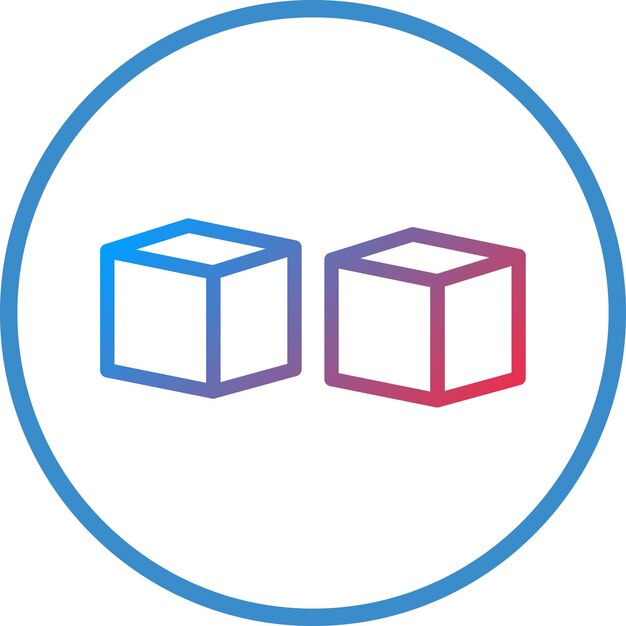 vector design blocks icon style