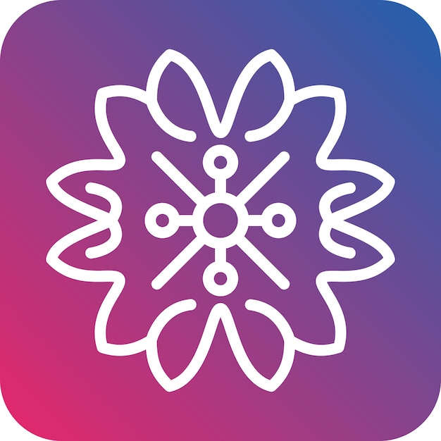 vector design blossom icon style