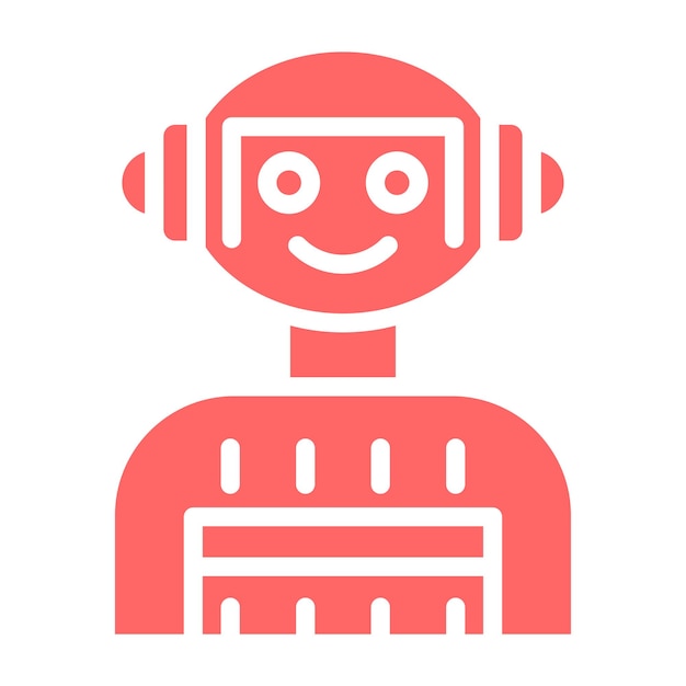 Vector Design Bot Icon Style