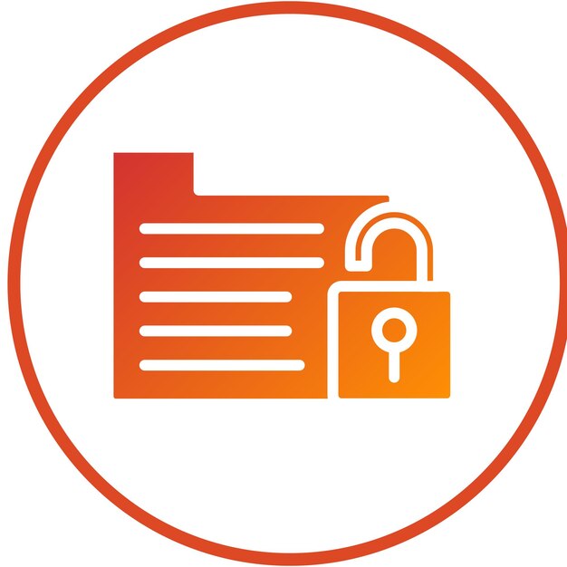 Vector Design Breach Icon Style