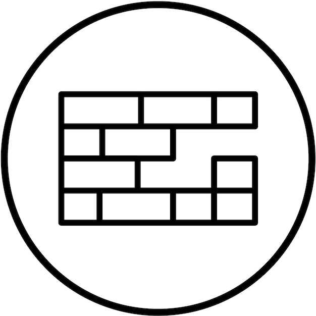 Vector Design Brick Icon Style