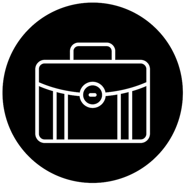 Vector Design Briefcase Icon Style
